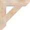 Ekena Millwork Traditional Slat Smooth Bracket, Douglas Fir, 5 1/2"W x 28"D x 28"H BKT06X28X28TRA06SDF - alternate 3